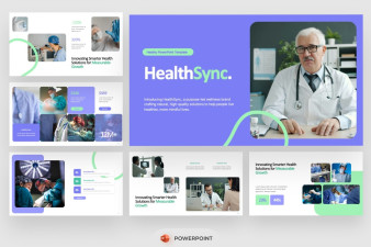 Healthy Pitch Deck PowerPoint Template